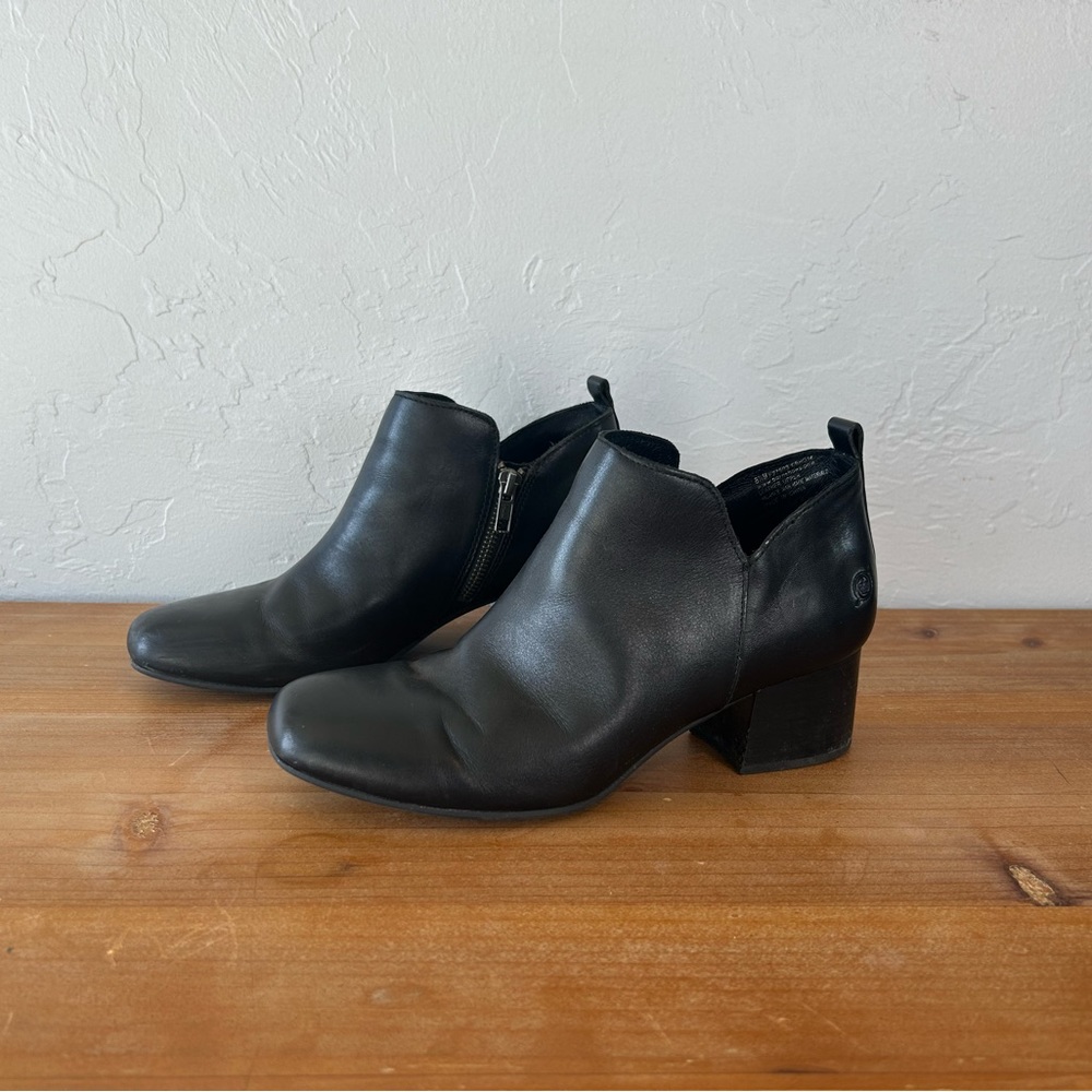 Born Black Ankle Boots Size 8.5